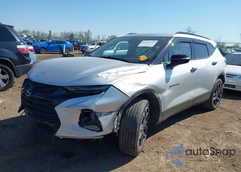 2021 Chevrolet Blazer Fwd 2Lt из США, поврежденный, VIN 3GNKBCRS6MS515096